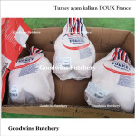 Ayam Kalkun TURKEY DOUX FRANCE oven ready with giblets frozen +/-5.5kg/pc (price/kg)